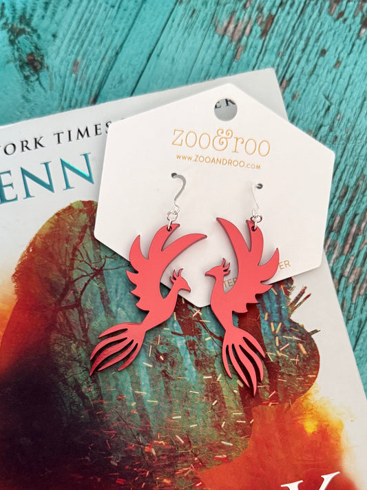 Phoenix earrings