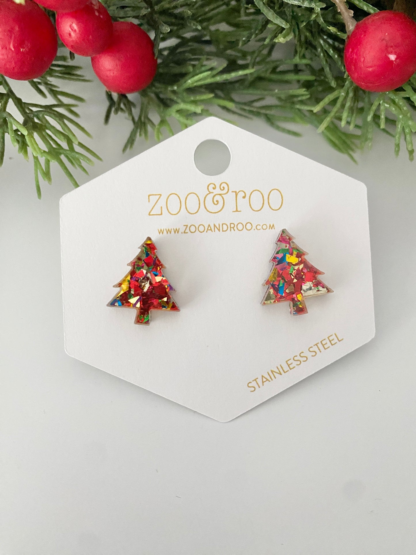 Christmas party tree studs