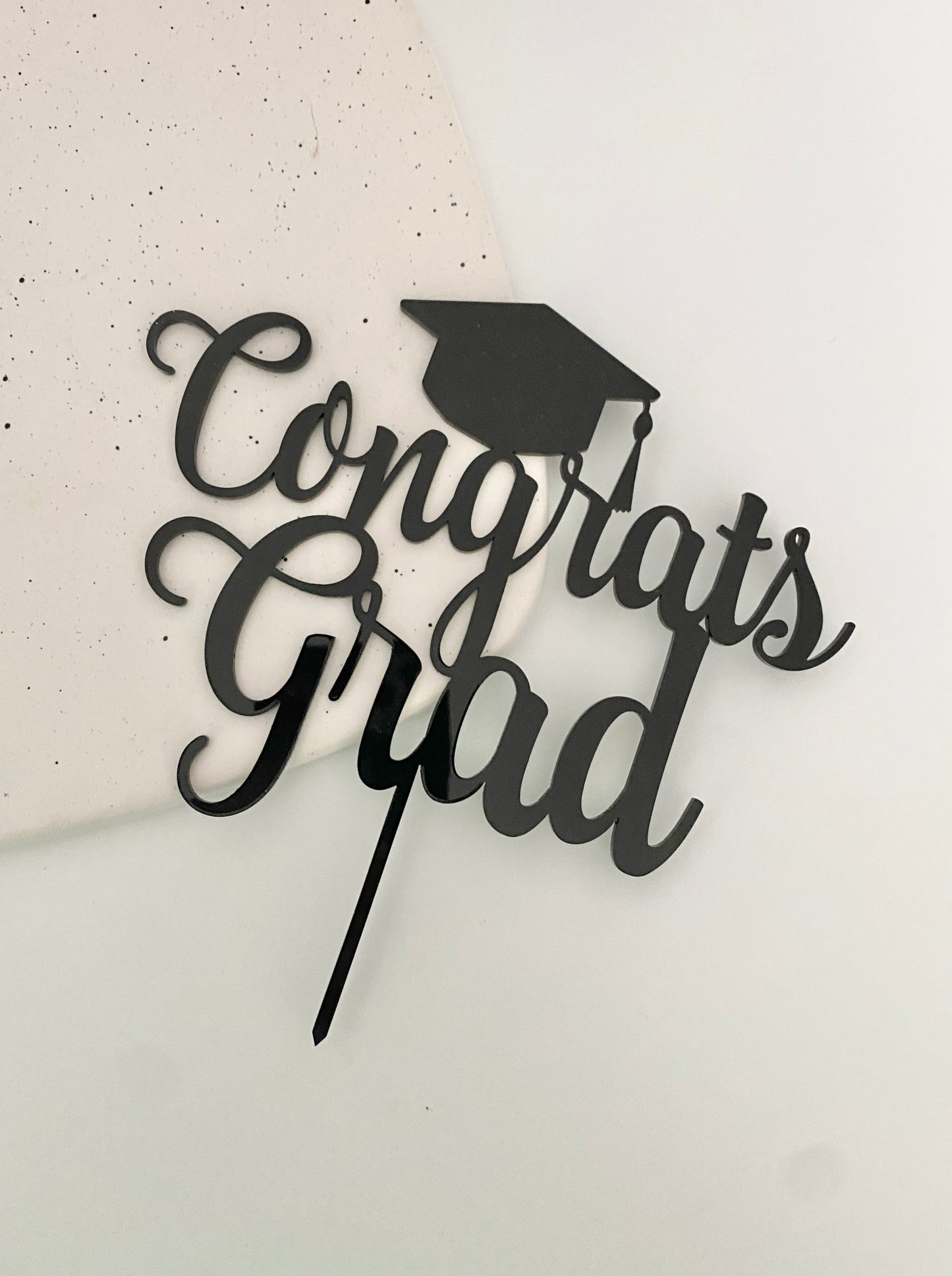 Congrats Grad Cake Topper