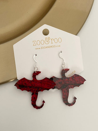 Dragon earrings