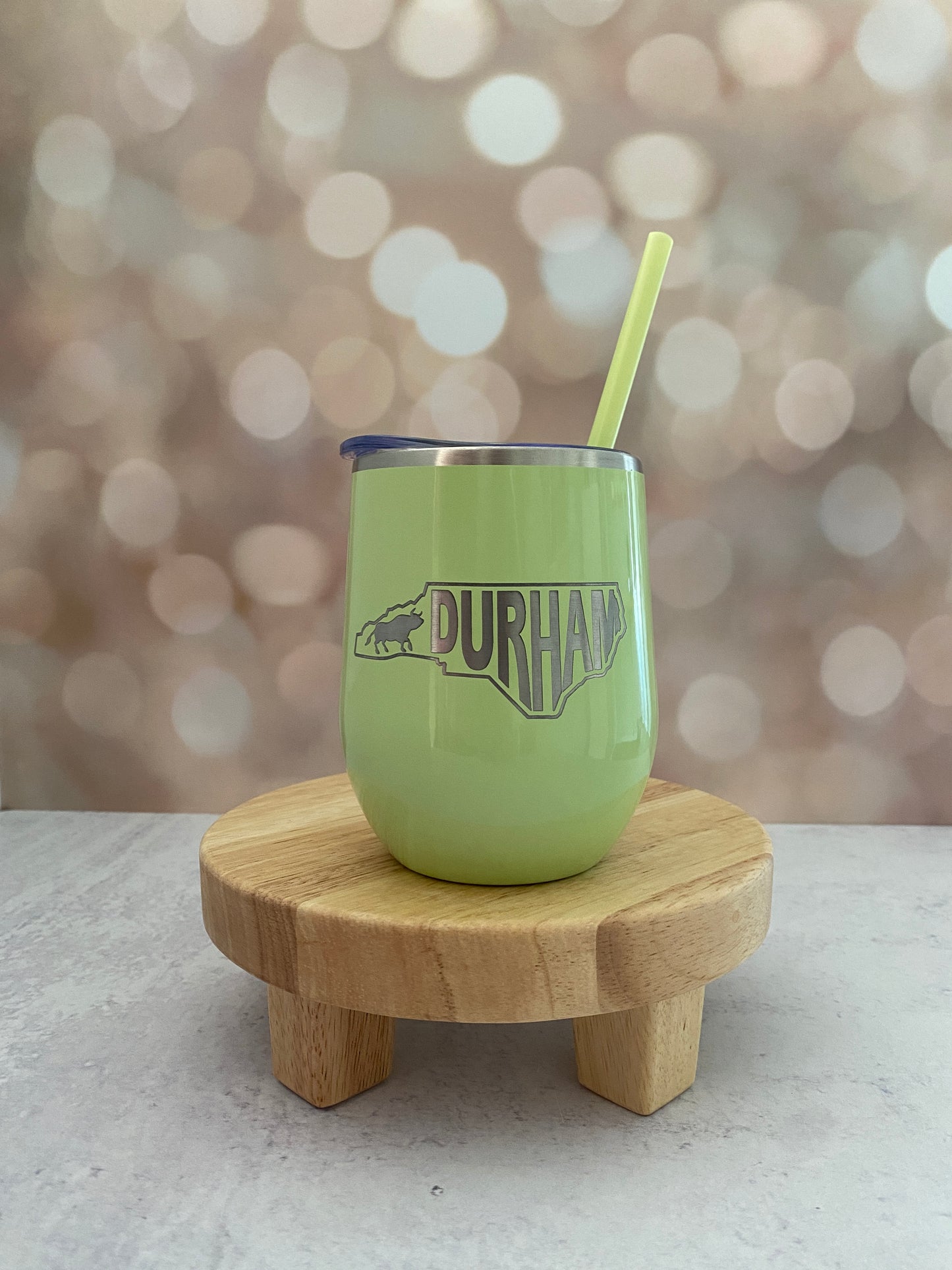 Durham NC wine tumbler