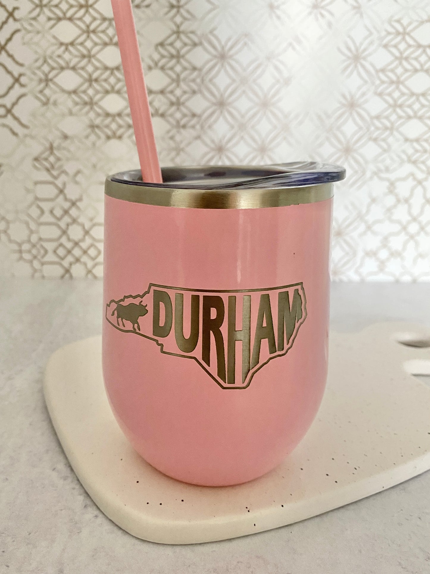 Durham NC wine tumbler