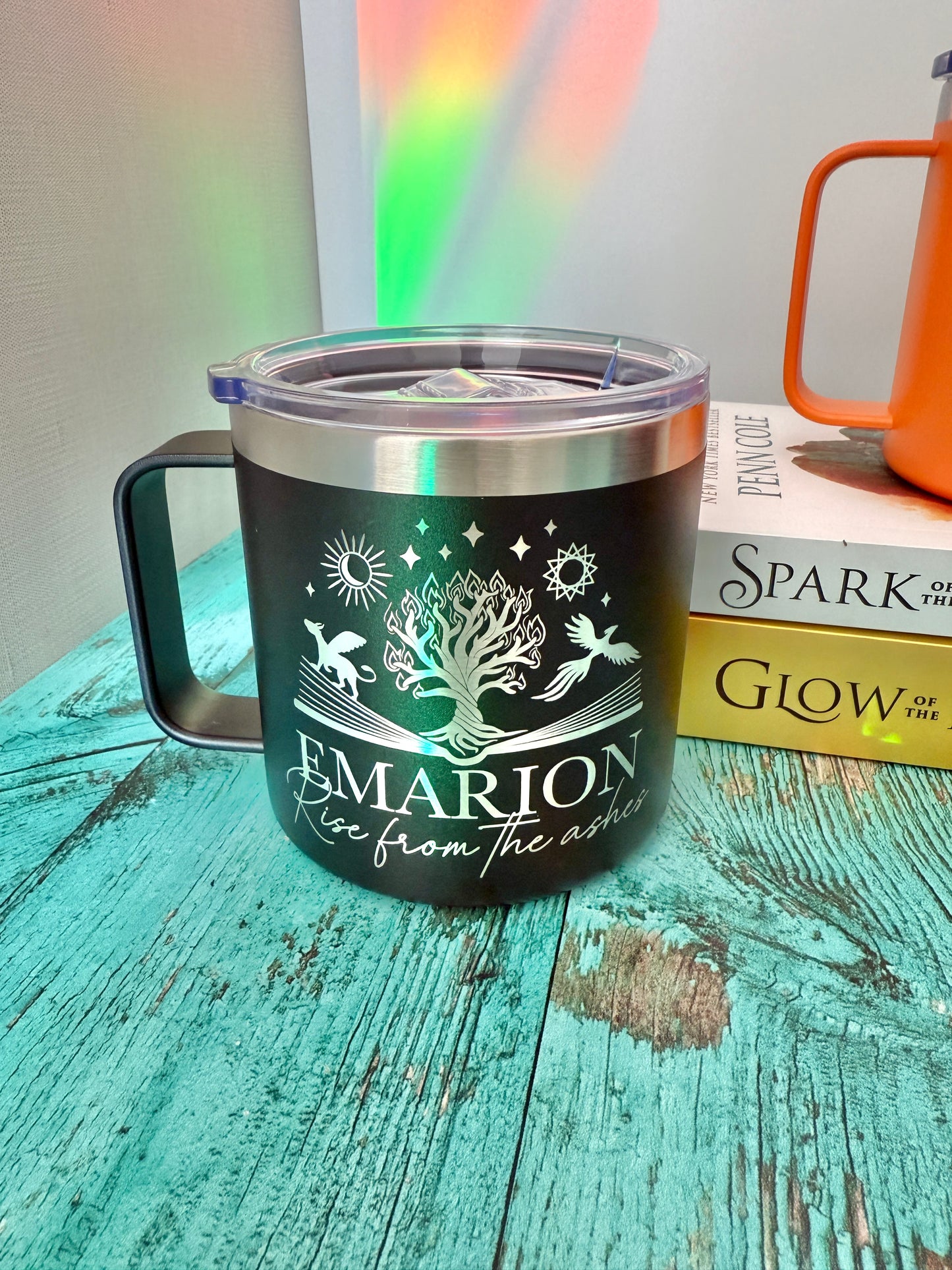 Emarion stainless steel mug - The Kindred's Curse Saga