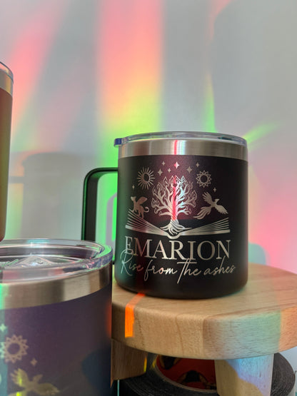 Emarion stainless steel mug - The Kindred's Curse Saga