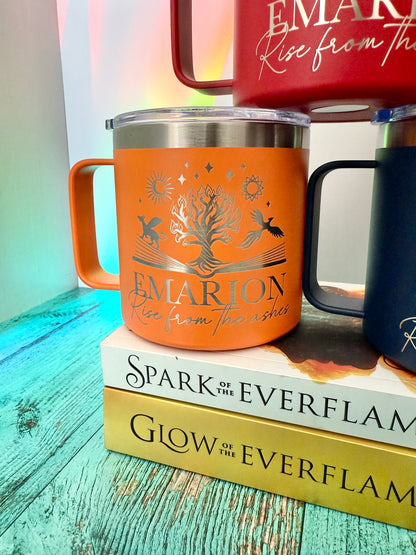 Emarion stainless steel mug - The Kindred's Curse Saga