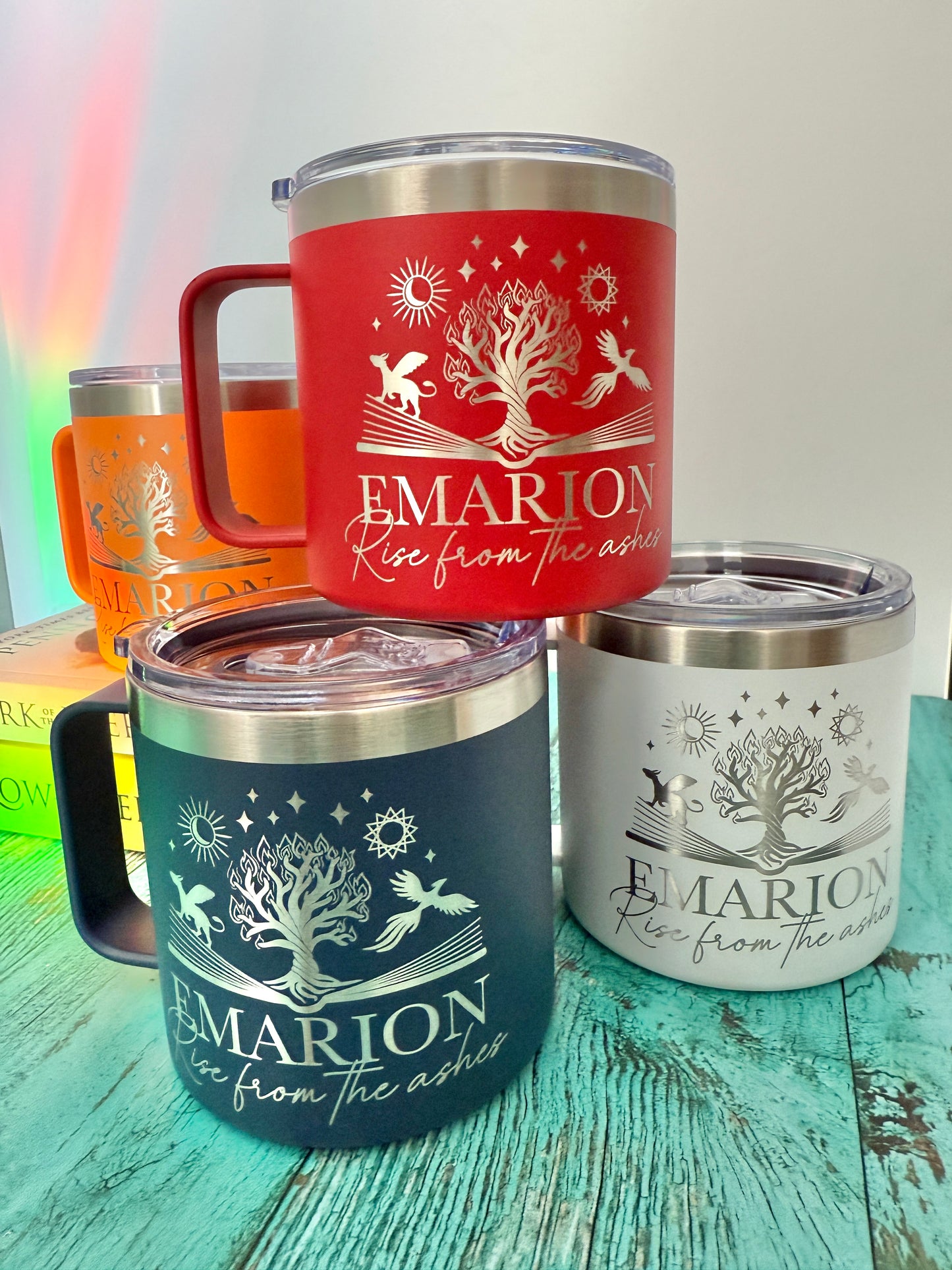 Emarion stainless steel mug - The Kindred's Curse Saga