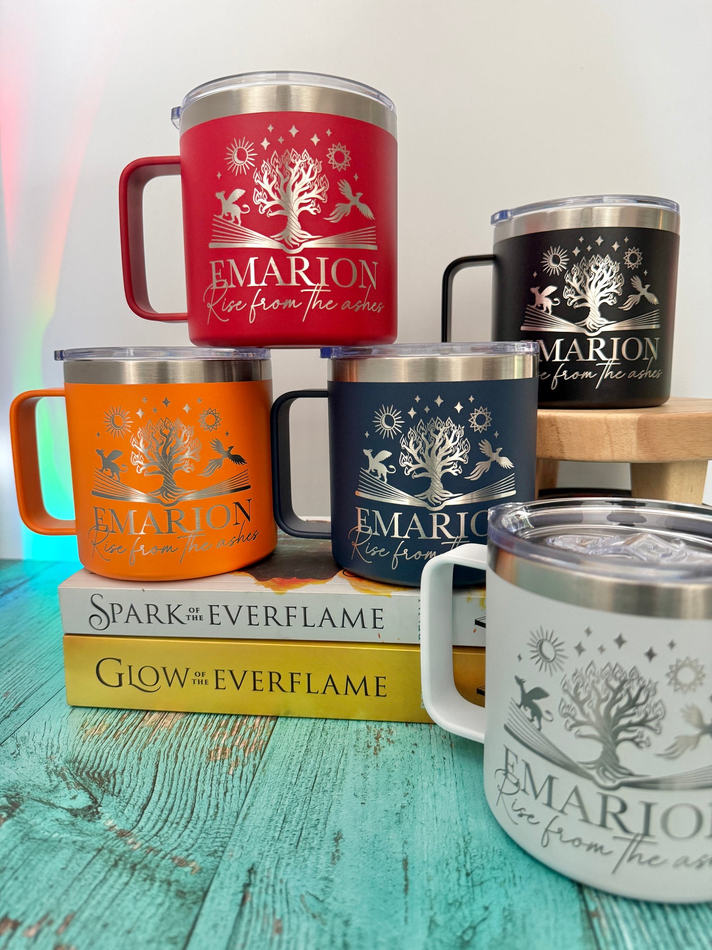 Emarion stainless steel mug - The Kindred's Curse Saga
