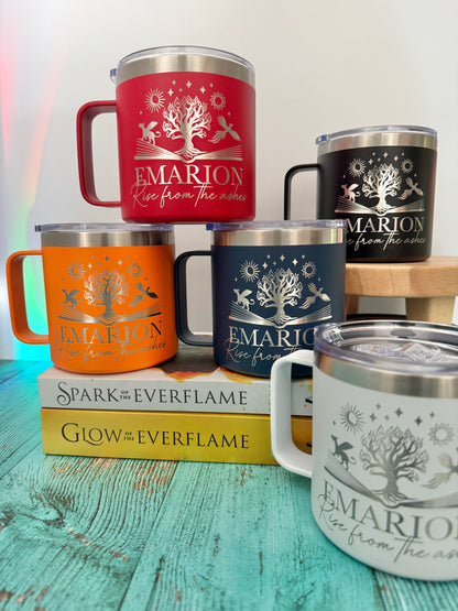 Emarion stainless steel mug - The Kindred's Curse Saga