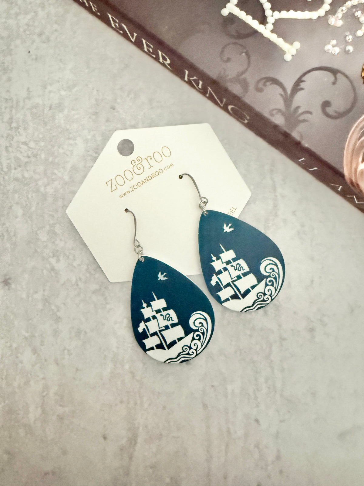 The Ever Ship earrings