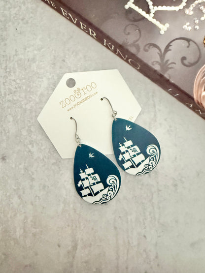The Ever Ship earrings