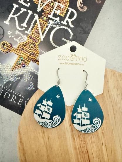 The Ever Ship earrings