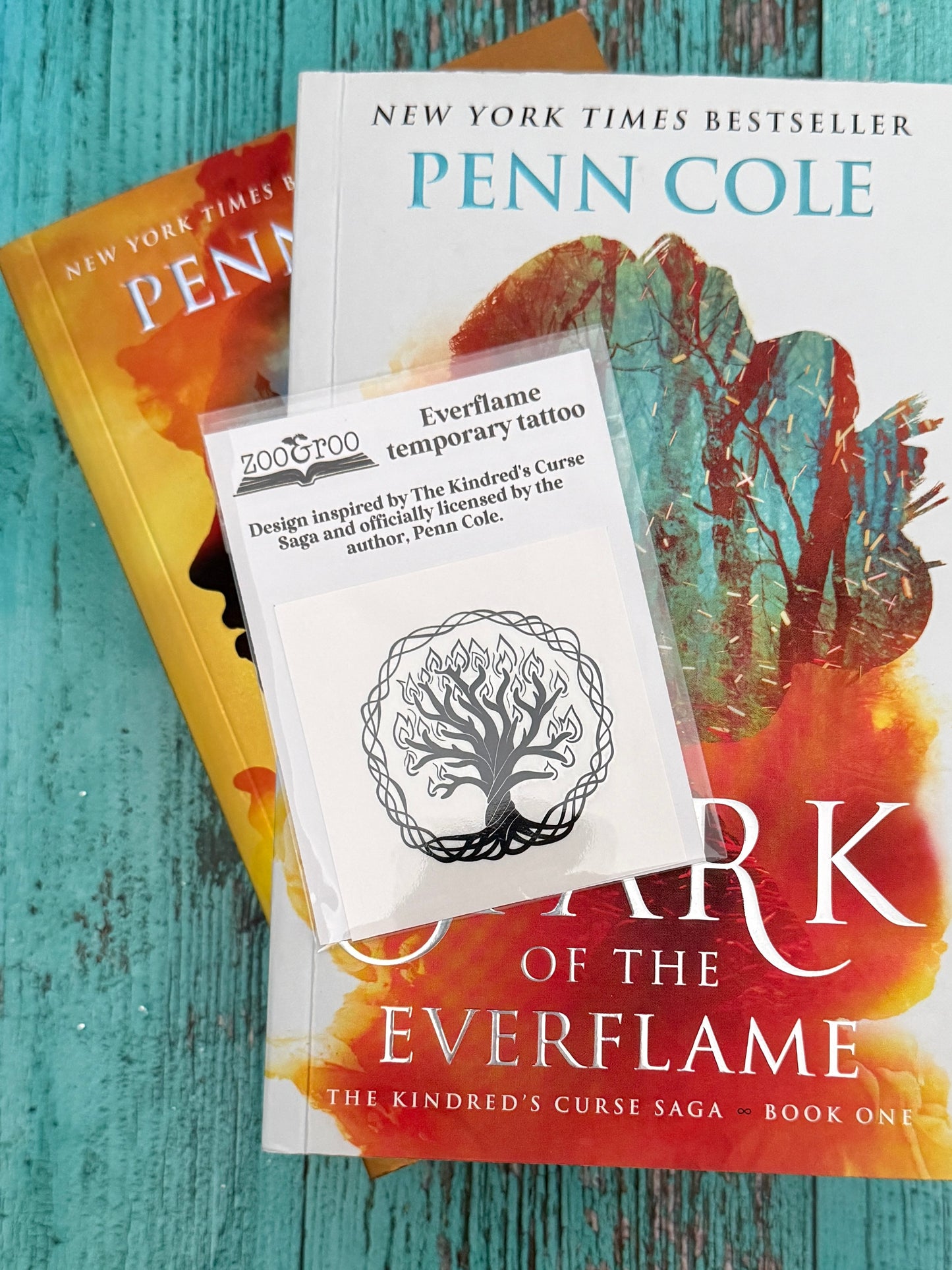 Guardian of the Everflame temporary tattoo - The Kindred's Curse Saga