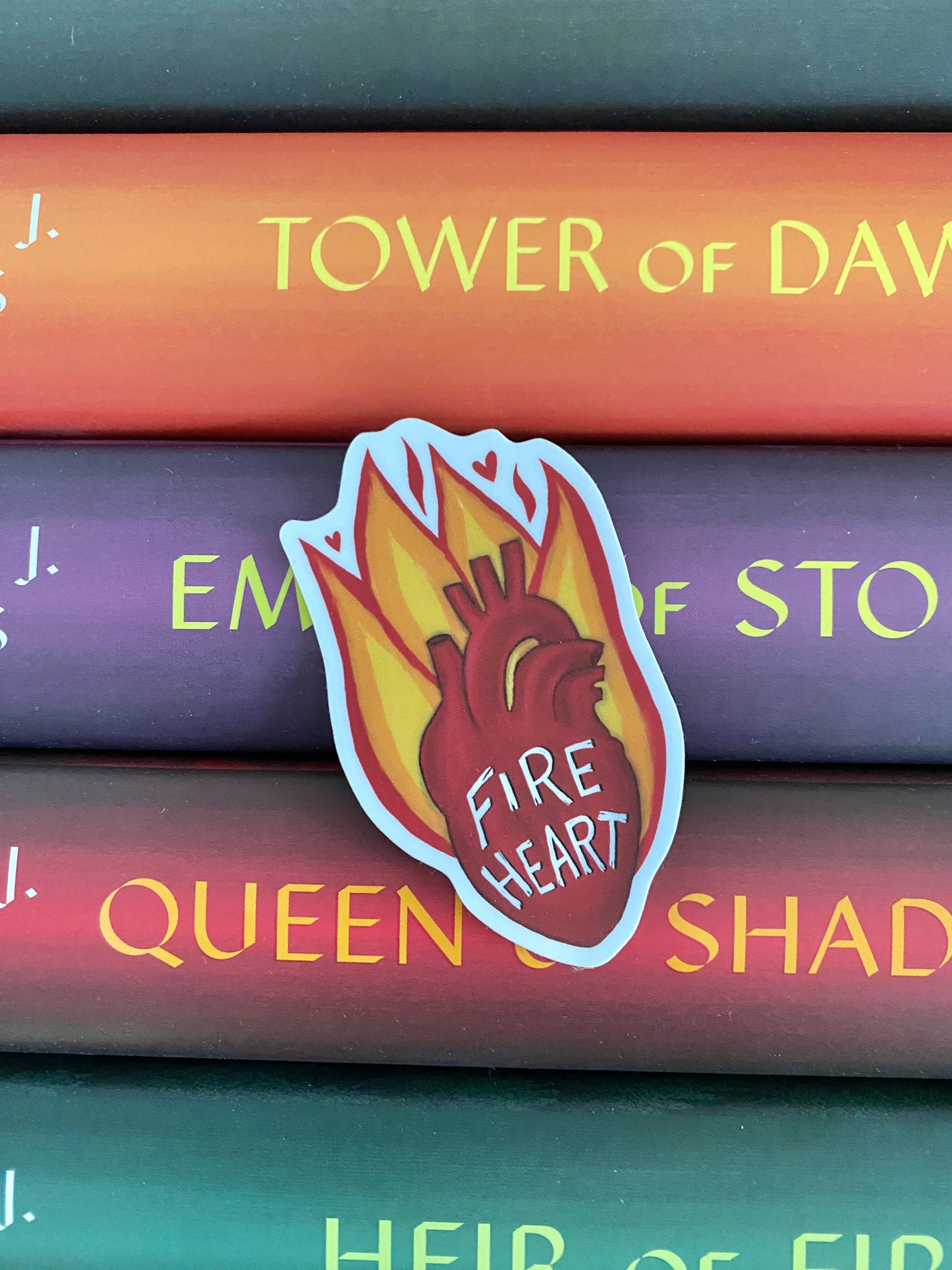 Fireheart sticker