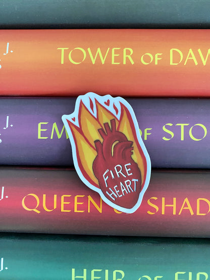 Fireheart sticker