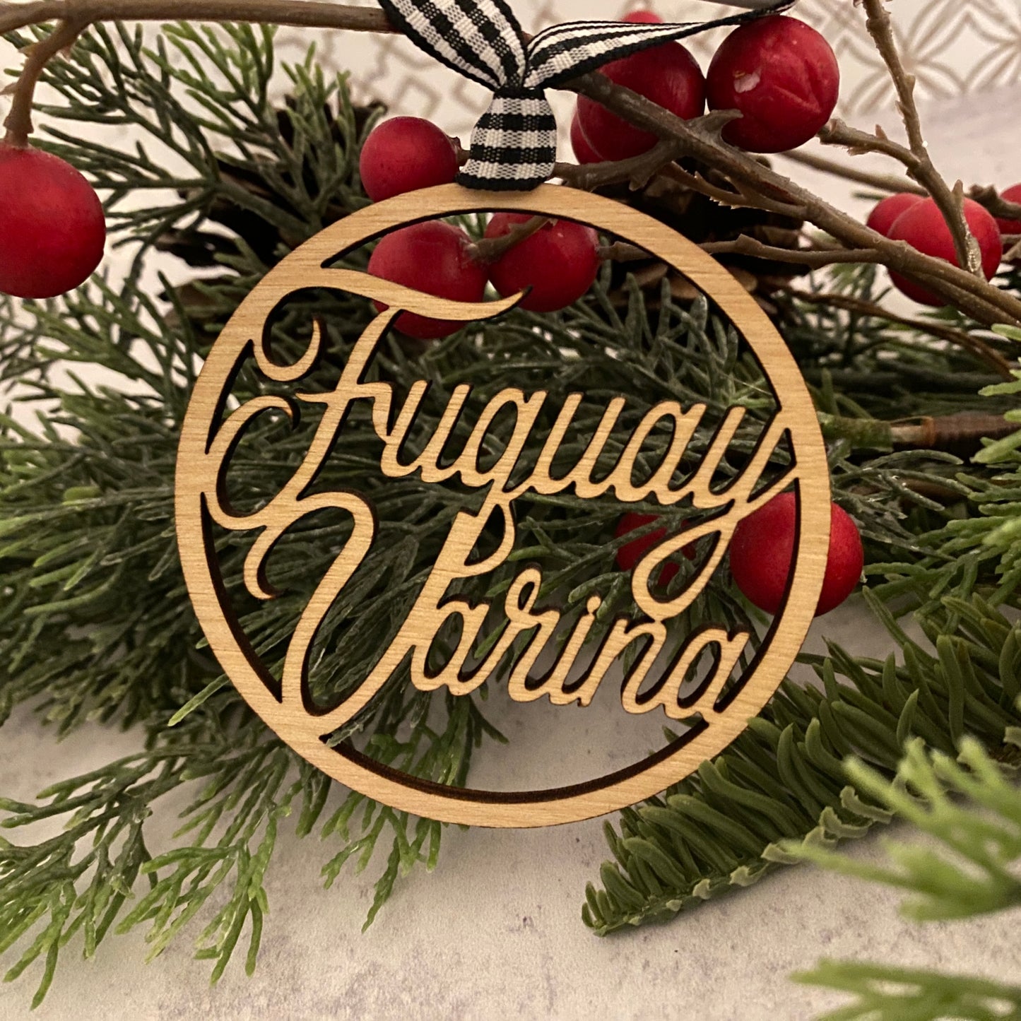 Fuquay Varina NC ornament