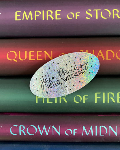 Throne of Glass sticker pack