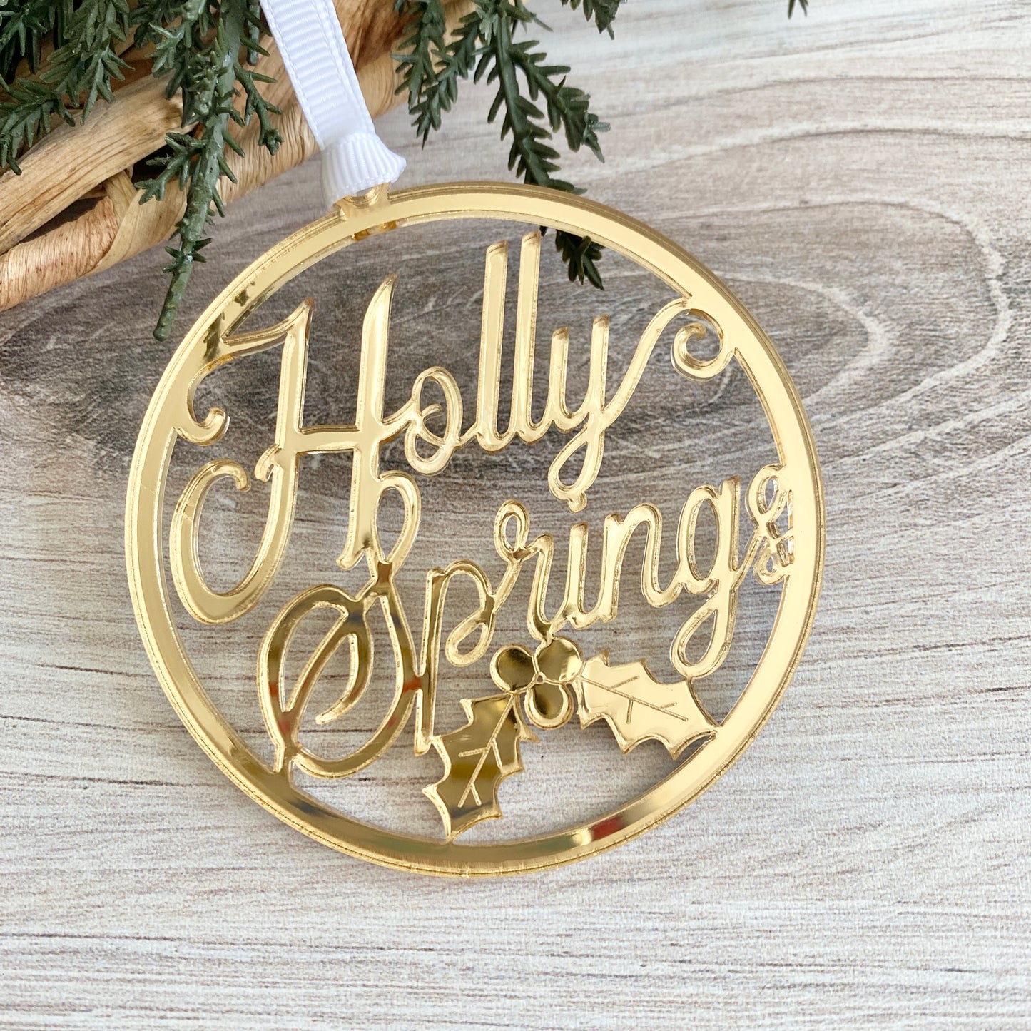 Holly Springs ornament