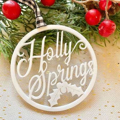 Holly Springs ornament