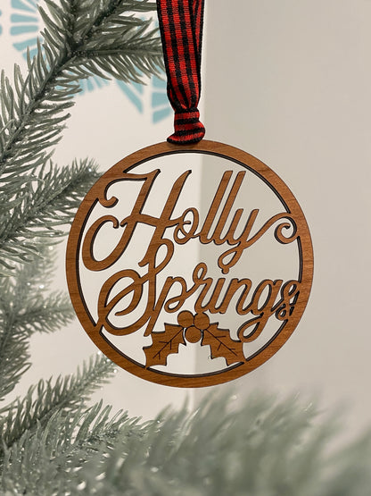 Holly Springs ornament