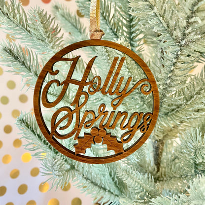 Holly Springs ornament