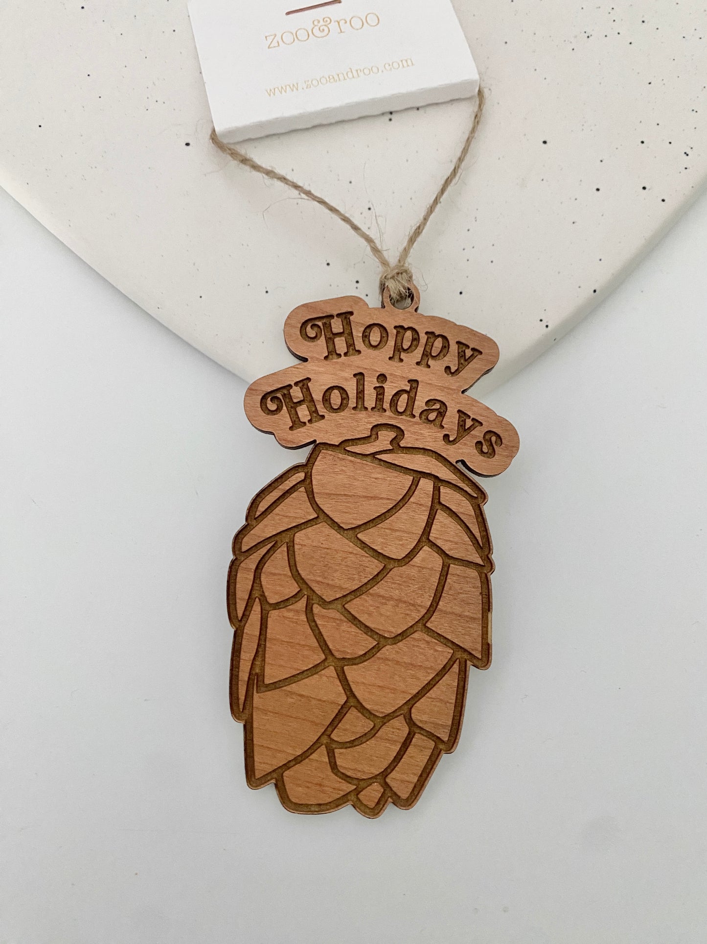 Hoppy Holidays ornament