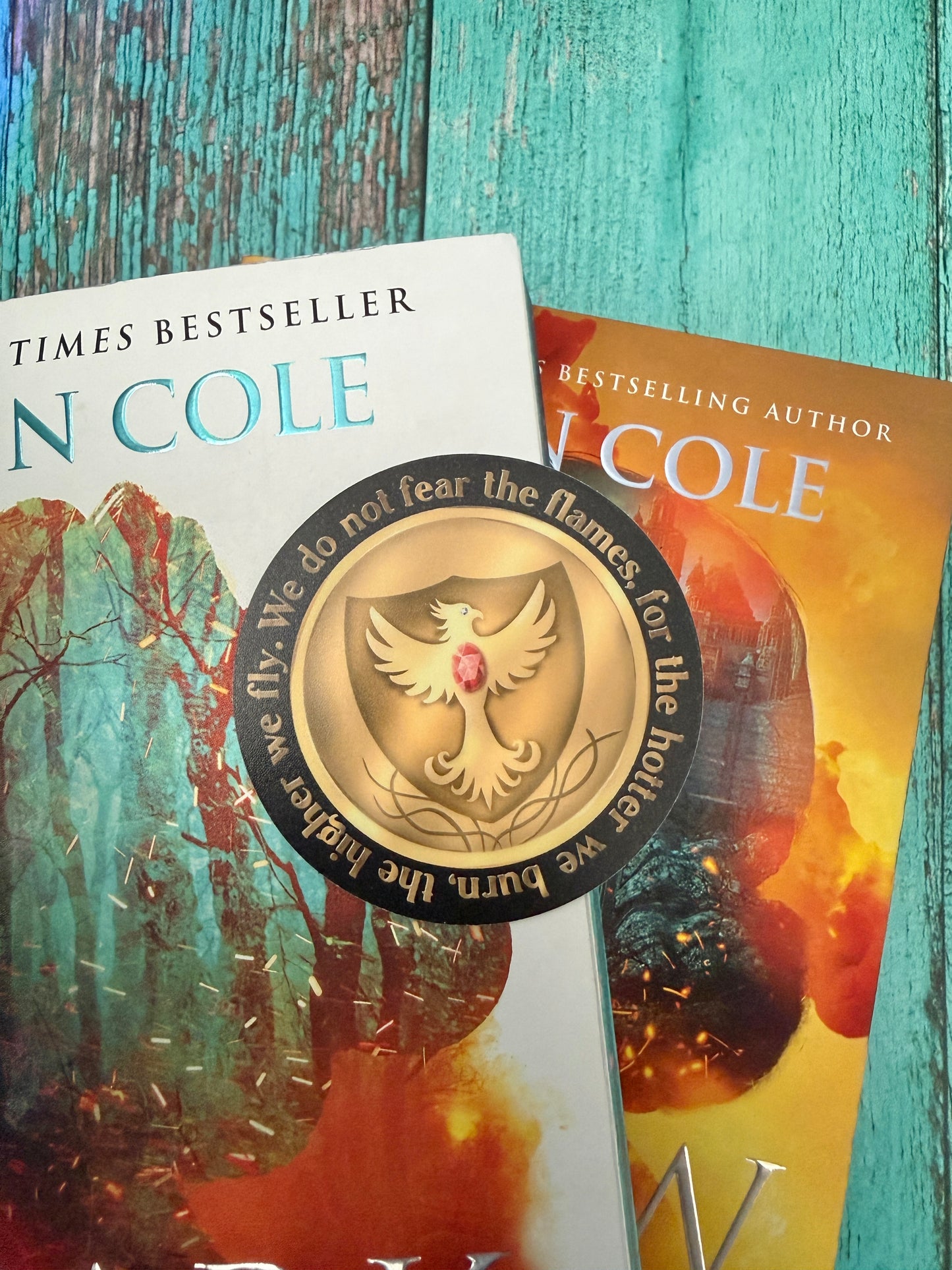 House of Corbois medallion sticker - The Kindred's Curse Saga