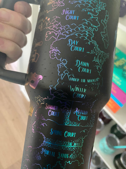 Almost Perfect ACOTAR engraved 40 oz tumbler