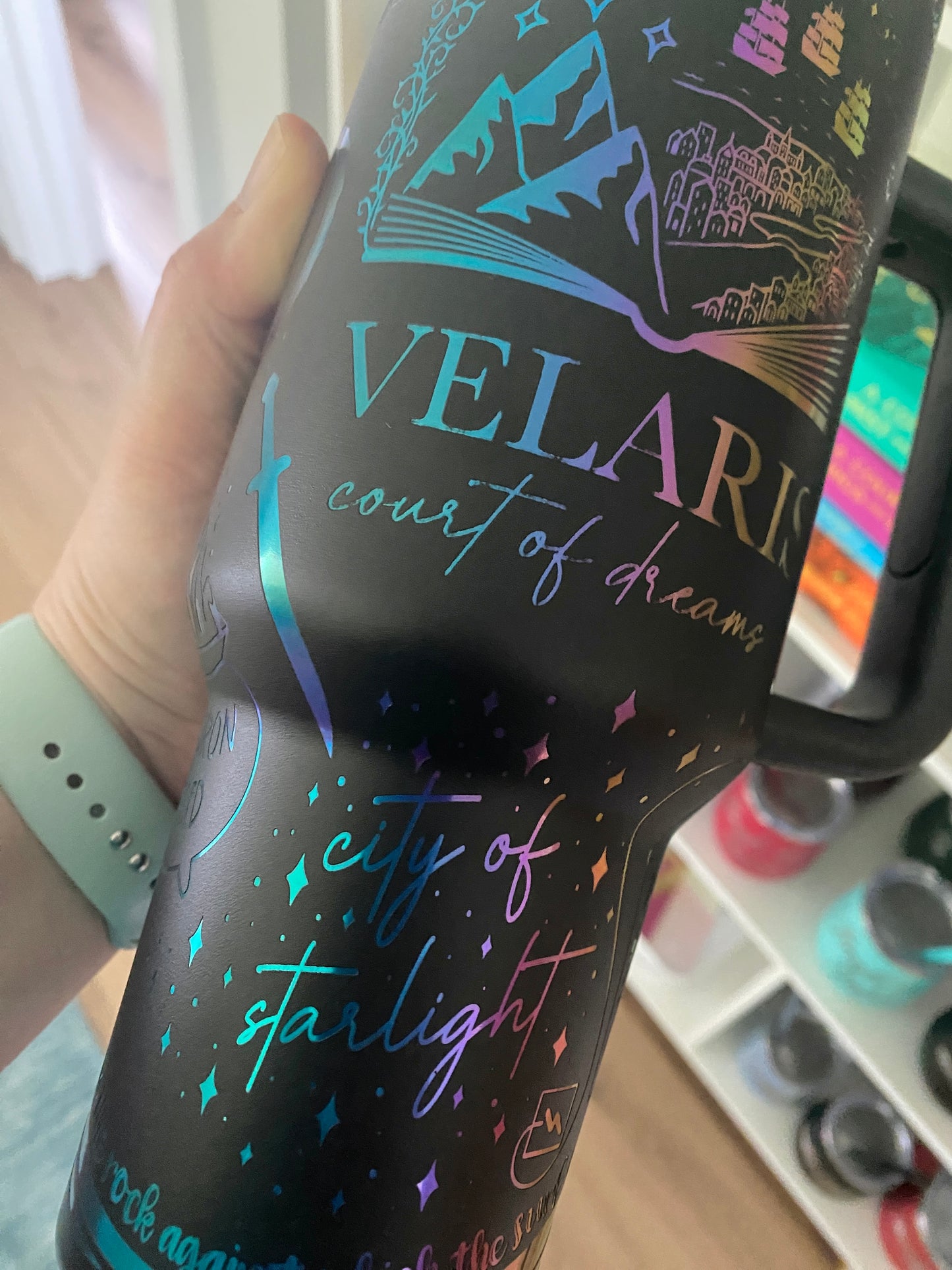 Almost Perfect ACOTAR engraved 40 oz tumbler