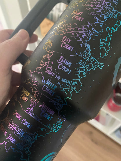 Almost Perfect ACOTAR engraved 40 oz tumbler