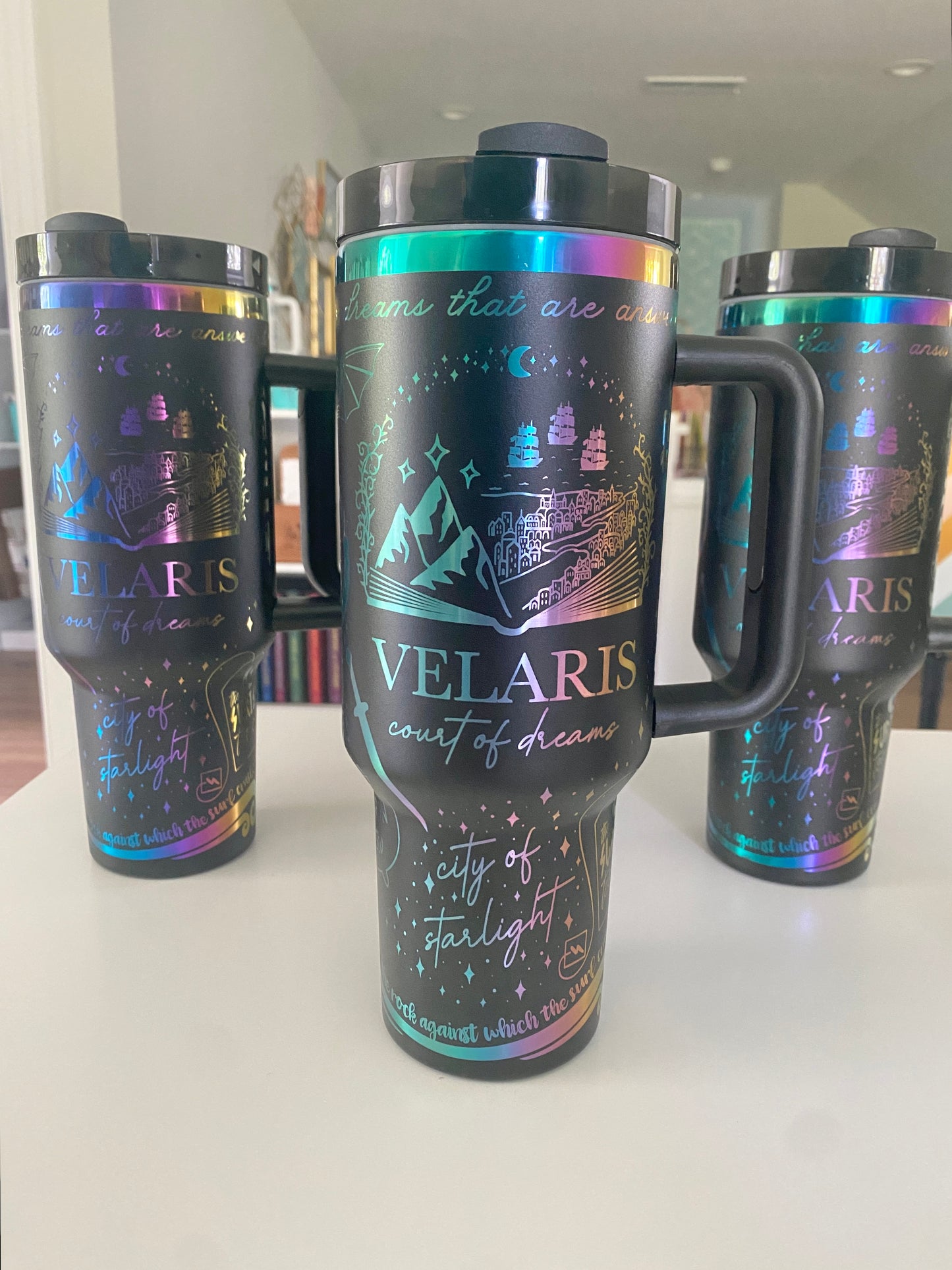 Almost Perfect ACOTAR engraved 40 oz tumbler