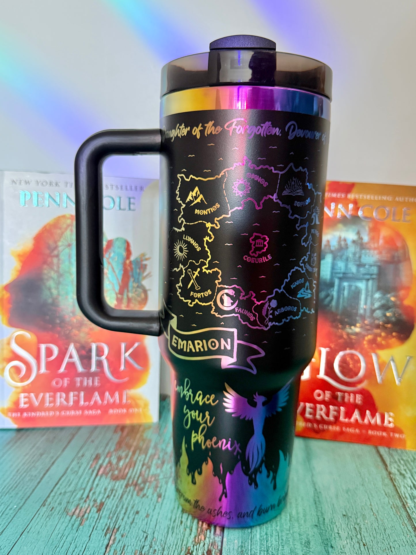 Kindred’s Curse Saga engraved 40 oz tumbler