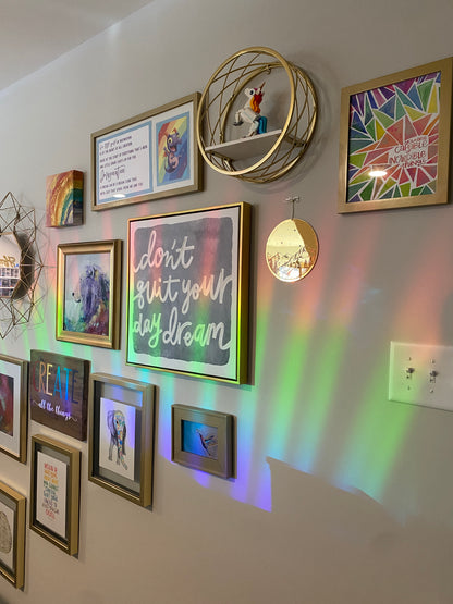 Thirteen Suncatcher Rainbow Prism Window Decal