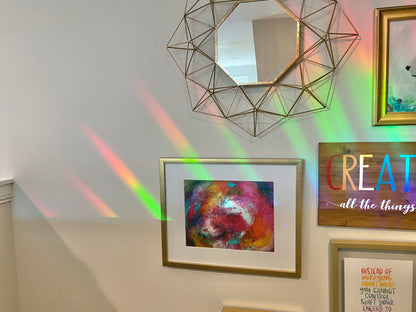 Thirteen Suncatcher Rainbow Prism Window Decal