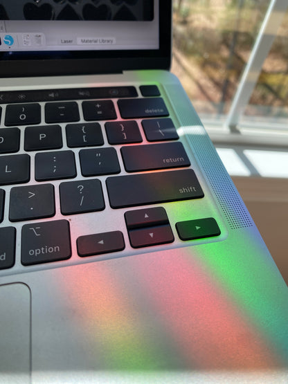 Thirteen Suncatcher Rainbow Prism Window Decal