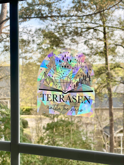 Terrasen Suncatcher Rainbow Prism Window Decal