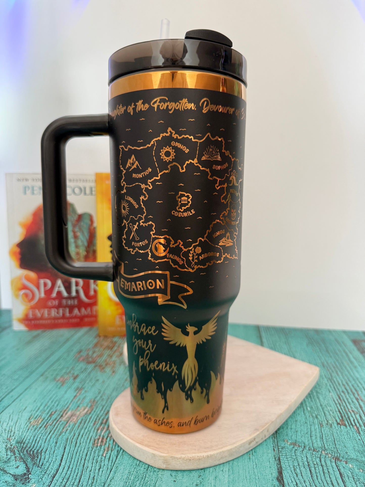 Kindred’s Curse Saga engraved 40 oz tumbler