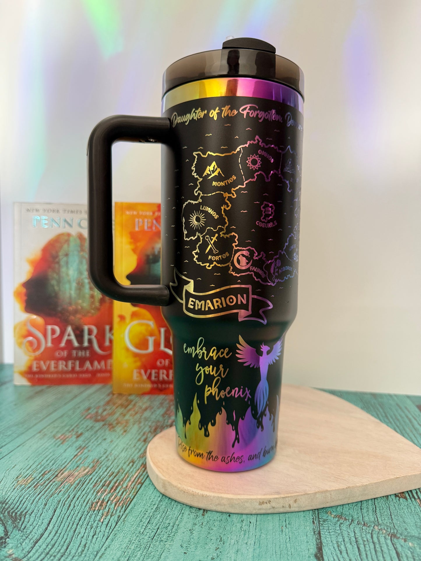 Kindred’s Curse Saga engraved 40 oz tumbler