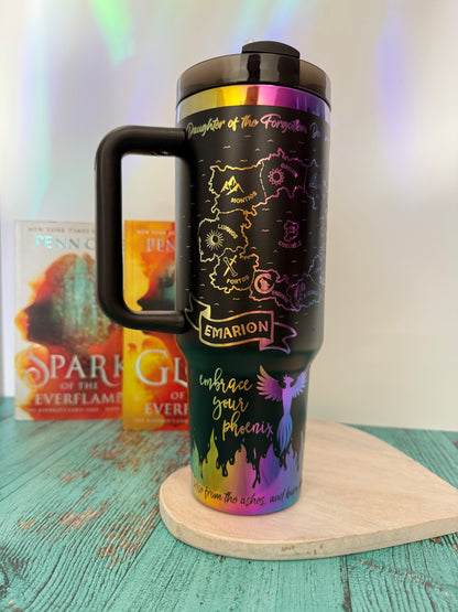 Kindred’s Curse Saga engraved 40 oz tumbler