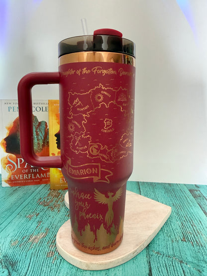 Kindred’s Curse Saga engraved 40 oz tumbler