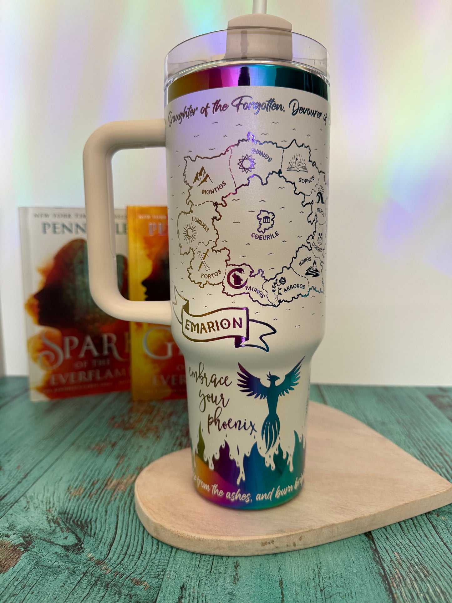 Kindred’s Curse Saga engraved 40 oz tumbler