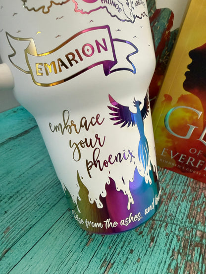 Kindred’s Curse Saga engraved 40 oz tumbler