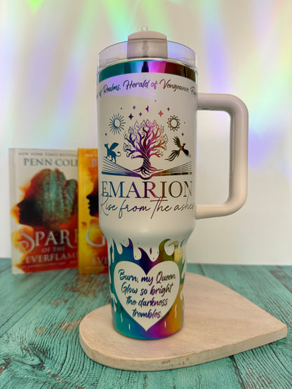 Kindred’s Curse Saga engraved 40 oz tumbler