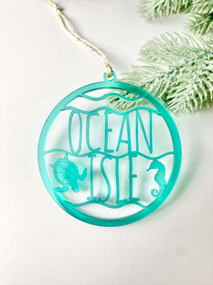 Ocean Isle ornament