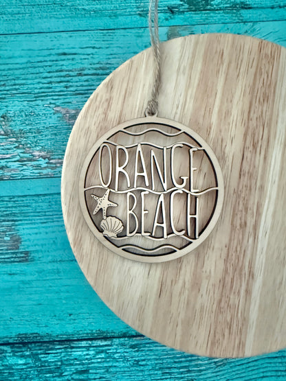Orange Beach ornament