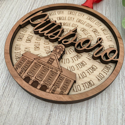 Pittsboro Ornament