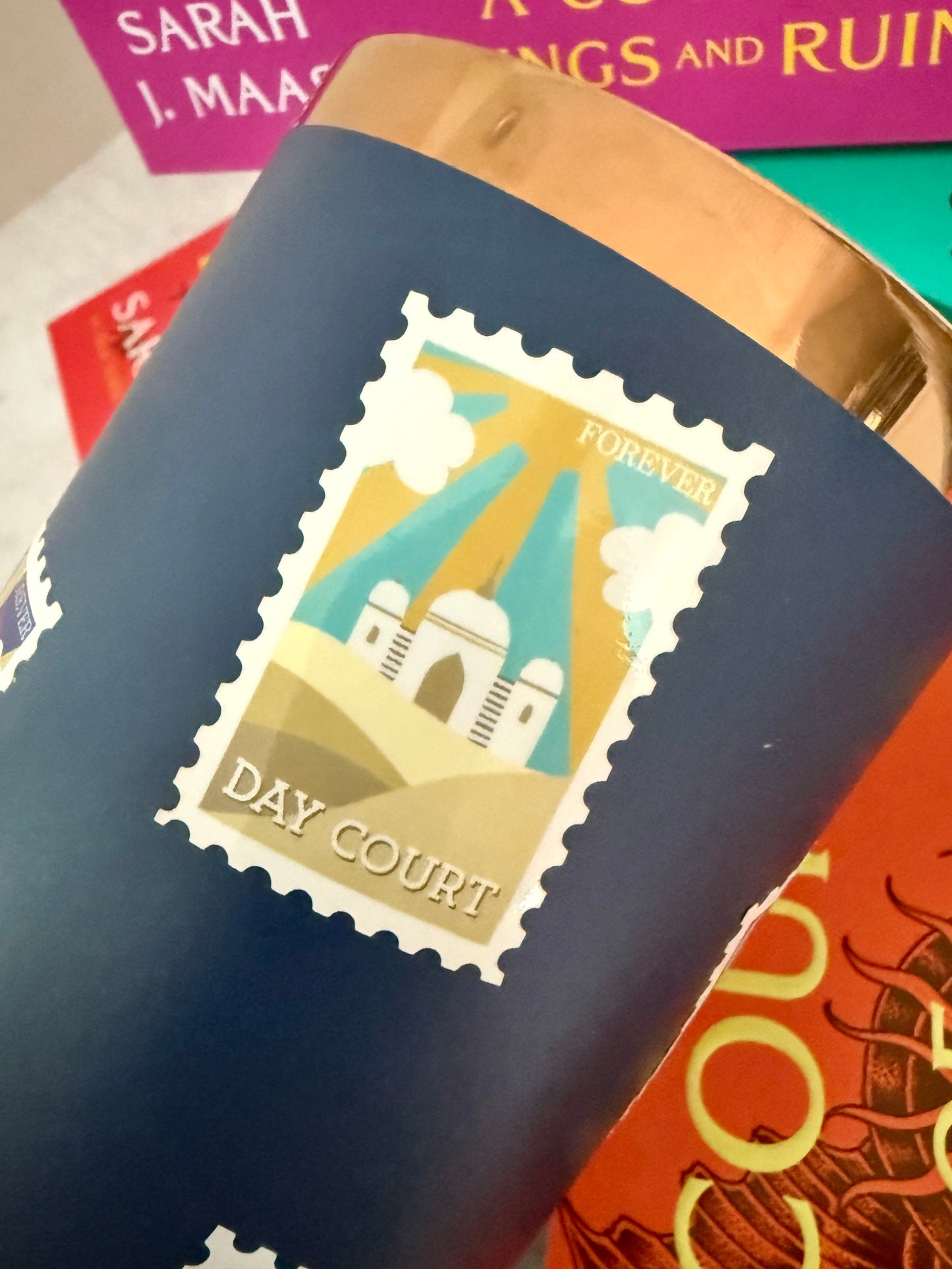 ACOTAR Prythian Courts Postage Stamp Sticker Day Court