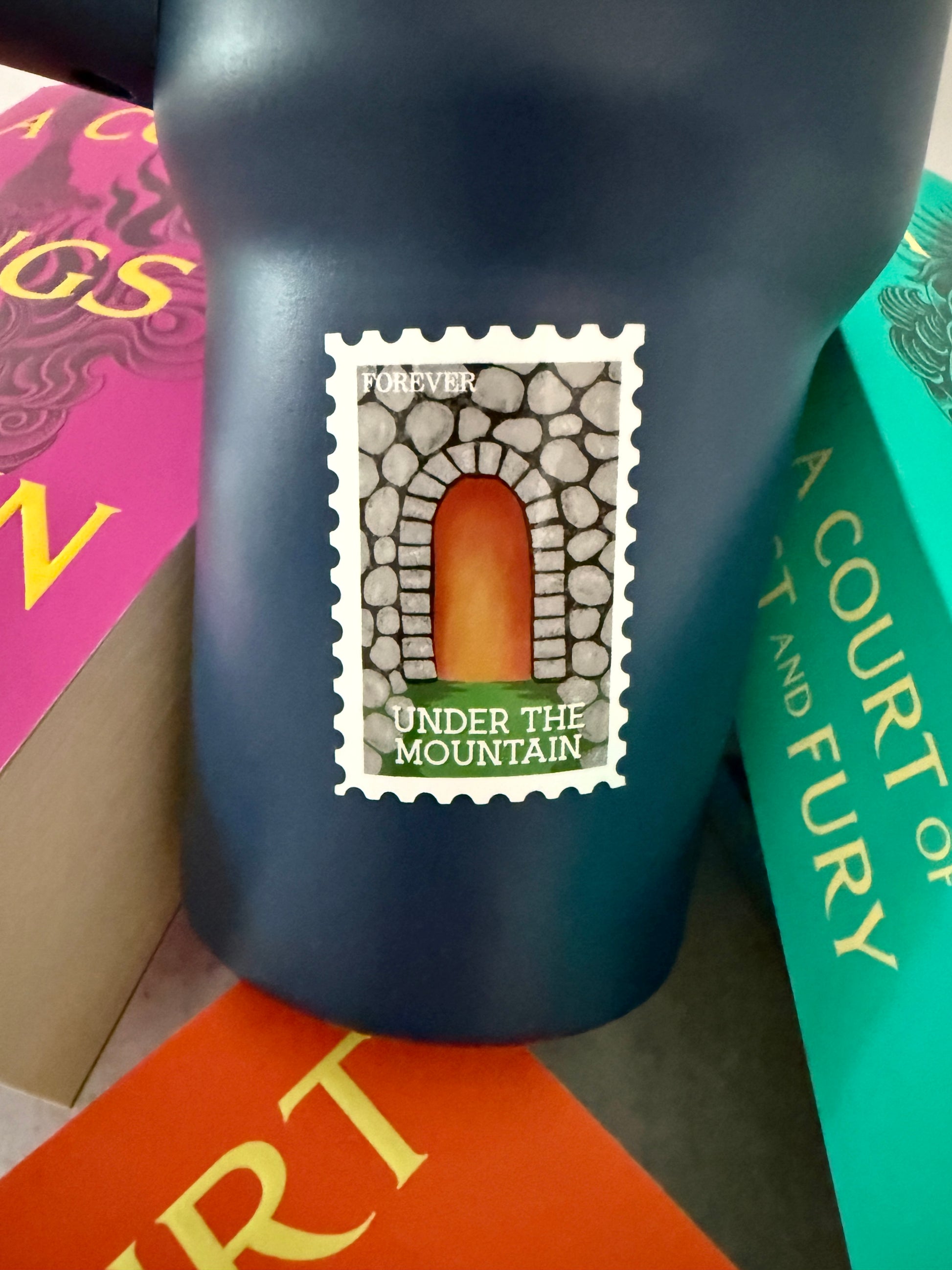 ACOTAR Prythian Courts Postage Stamp Sticker Under the Mountain
