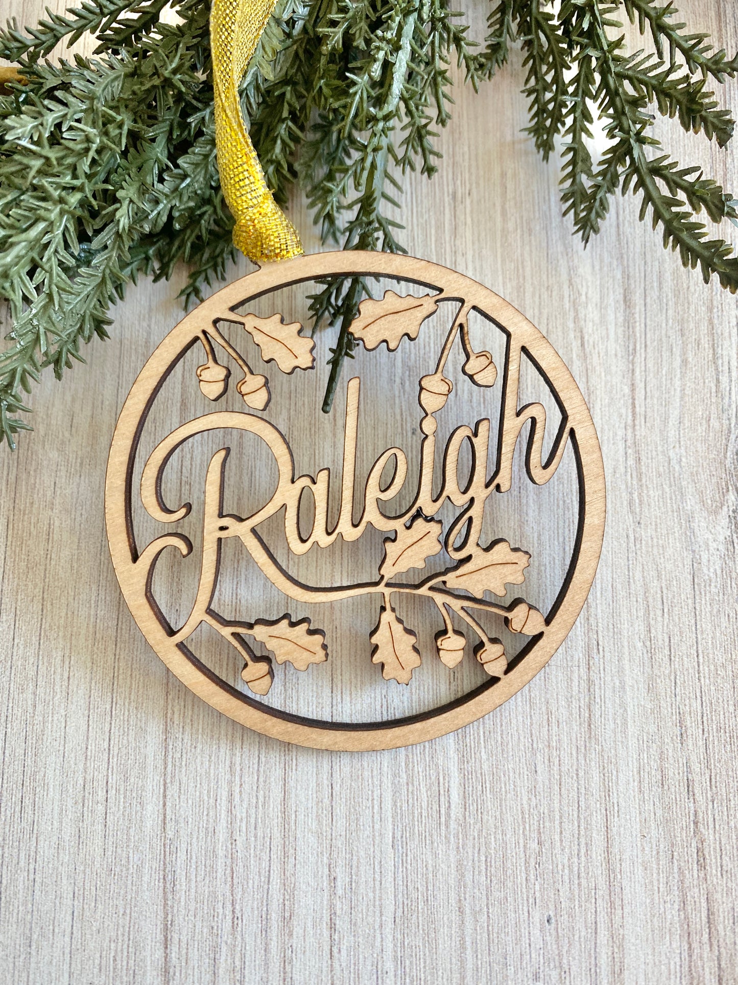 Raleigh ornament