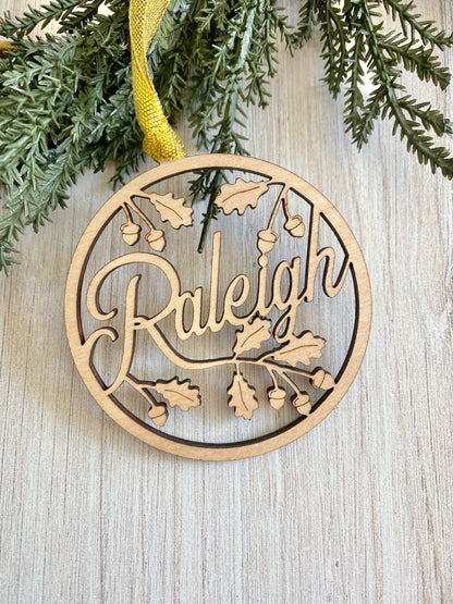 Raleigh ornament