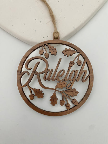 Raleigh ornament